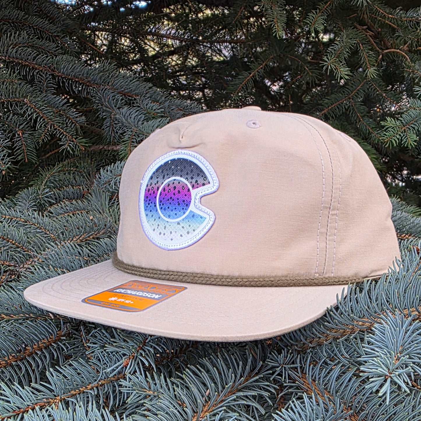 COLORADO FLYFISHING TROUTHA- 256 UMPQUA - RAINBOW TROUT PATCH