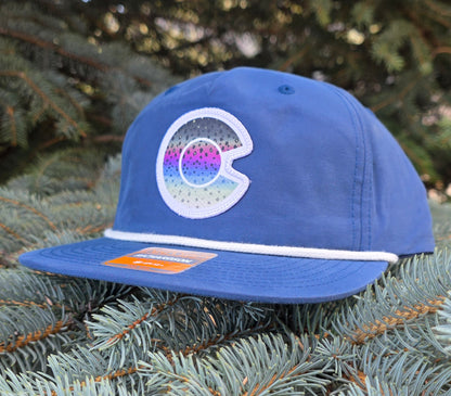 COLORADO FLYFISHING TROUTHA- 256 UMPQUA - RAINBOW TROUT PATCH