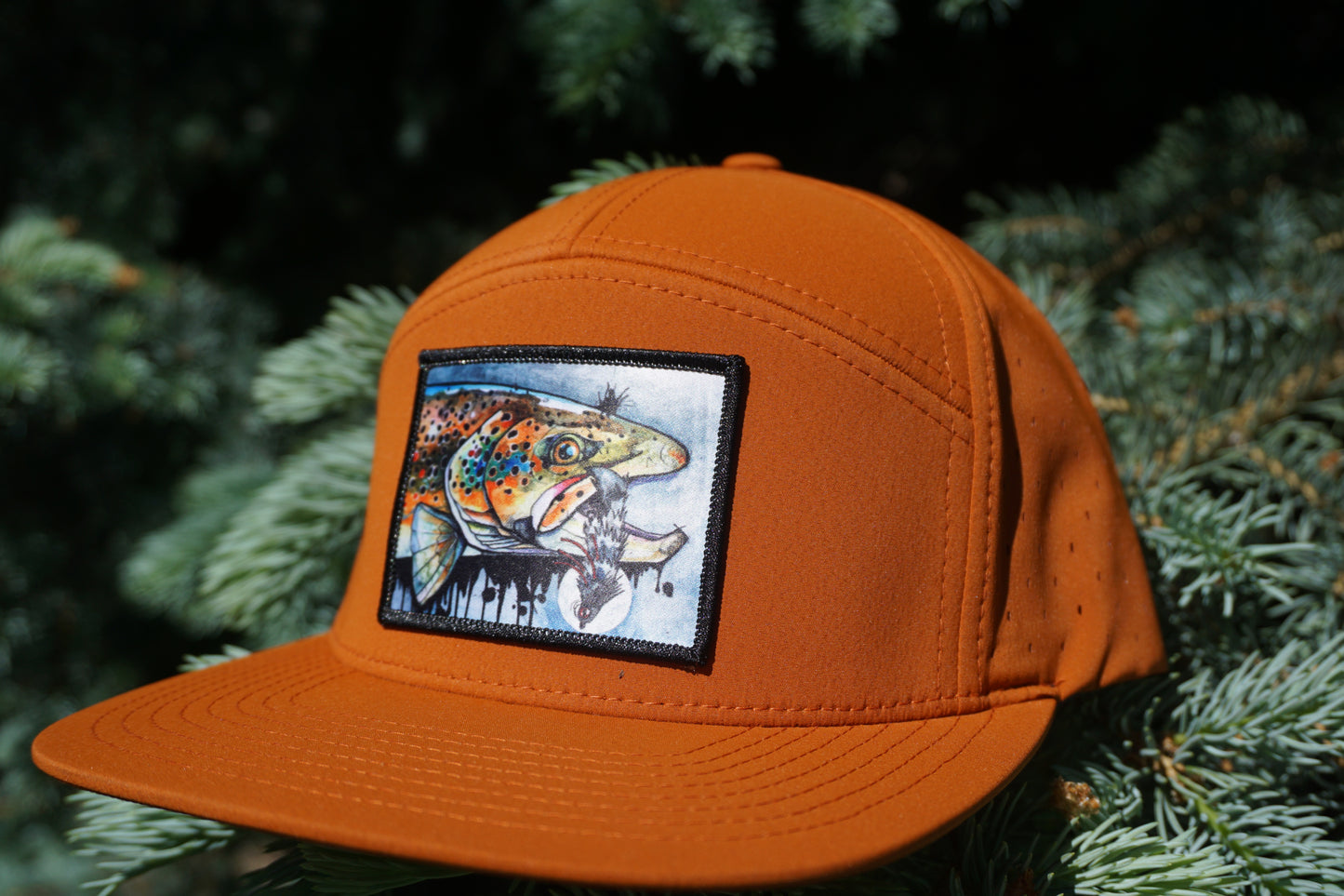 COLORADO FLY FISHING HAT "DRIPPY BROWN" - CANNON