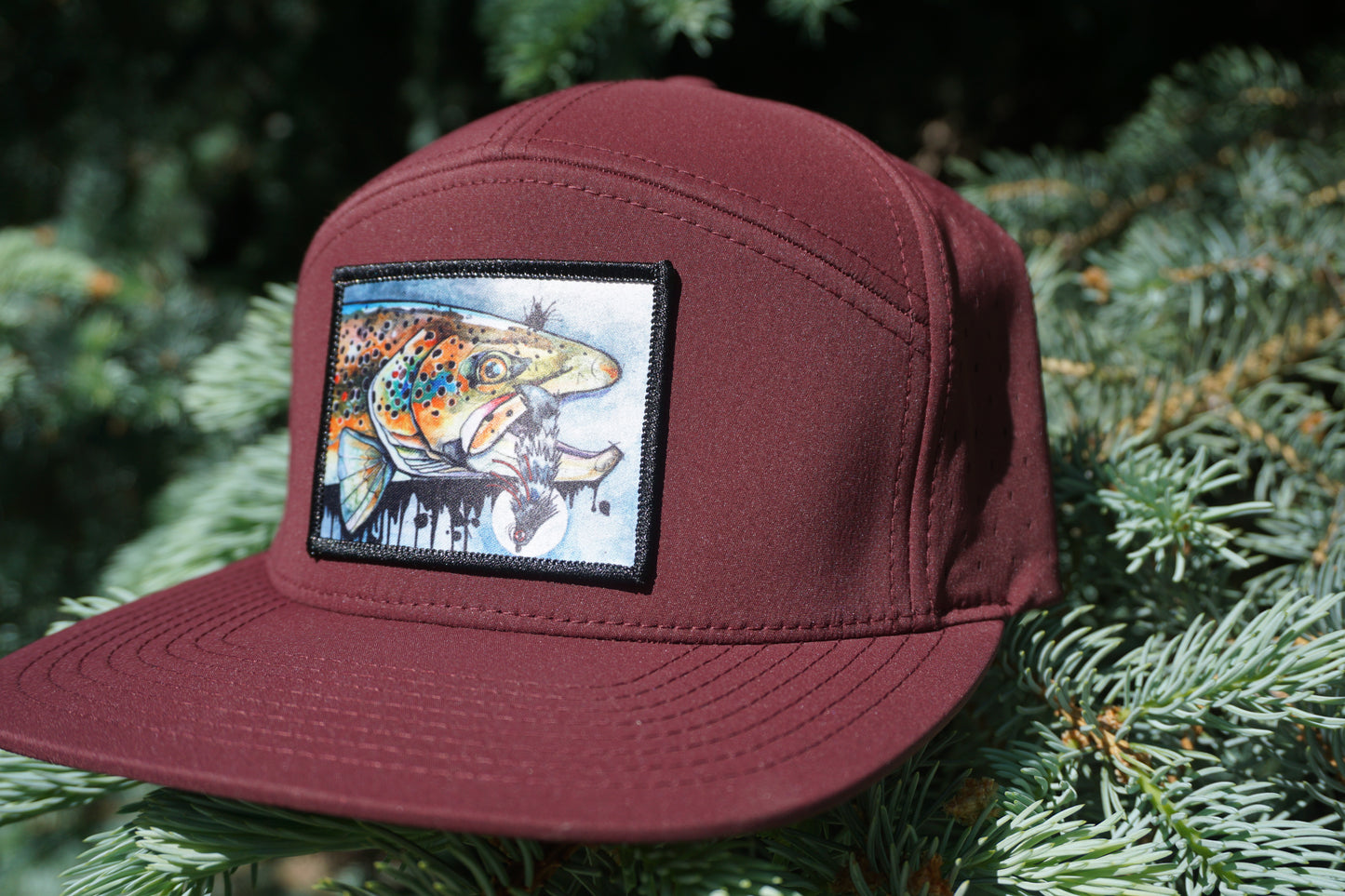 COLORADO FLY FISHING HAT "DRIPPY BROWN" - CANNON