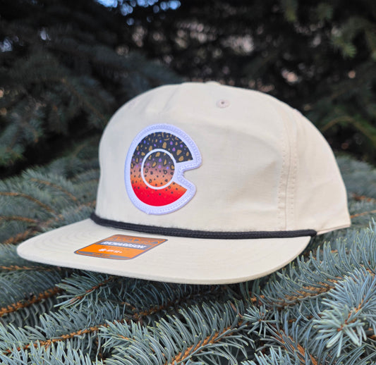 COLORADO FLYFISHING TROUTHA- 256 UMPQUA - BROOK TROUT PATCH