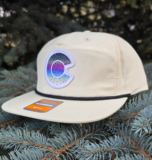 COLORADO FLYFISHING TROUTHA- 256 UMPQUA - RAINBOW TROUT PATCH