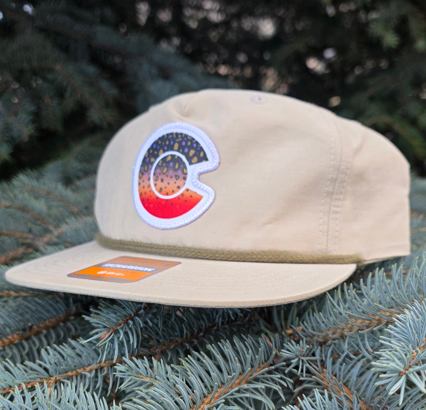 COLORADO FLYFISHING TROUTHA- 256 UMPQUA - BROOK TROUT PATCH