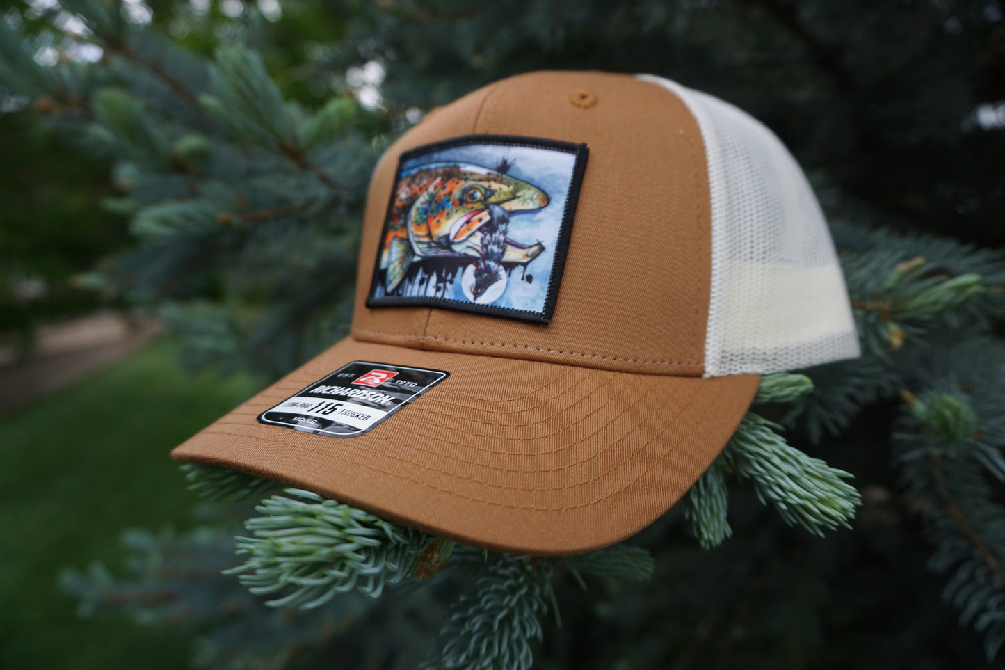 COLORADOFLYFISHINGTROUTHAT "DRIPPY BROWN"- LO PRO TRUCKER