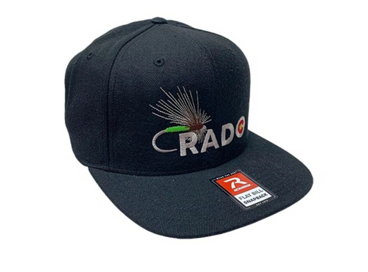 COLORADO FLY FISHING TROUT HAT CADDIS LOGO - FLAT BILL