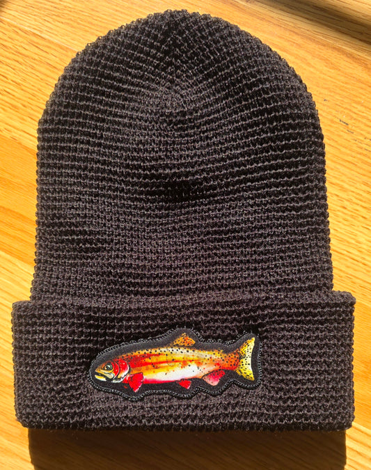 CUTTHROAT WAFFLE BEANIE WITH CUFF